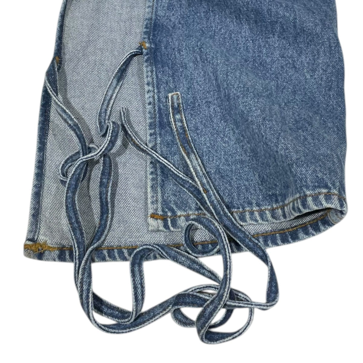WON HUNDRED サイドスリットデニムパンツ Baggy String バギーストリング 3500-15166 古着・中古-5枚目のアイテム画像