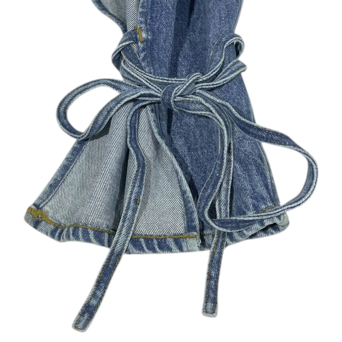 WON HUNDRED サイドスリットデニムパンツ Baggy String バギーストリング 3500-15166 古着・中古-6枚目のアイテム画像
