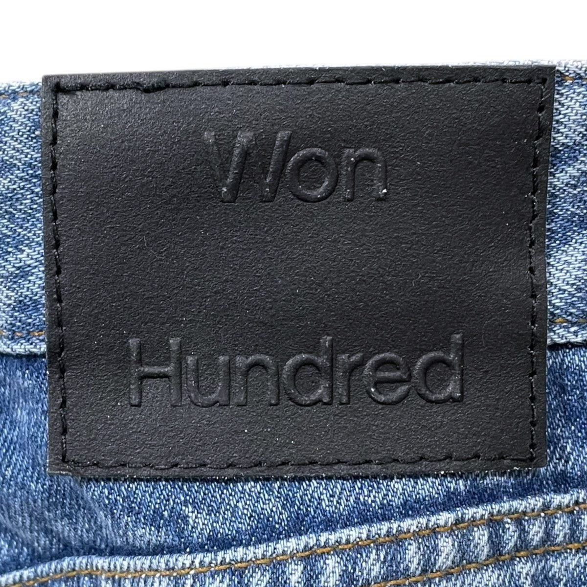 WON HUNDRED サイドスリットデニムパンツ Baggy String バギーストリング 3500-15166 古着・中古-7枚目のアイテム画像