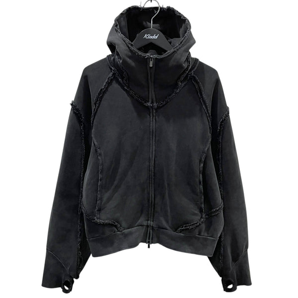 STRONG(ストロング) 25SS ダメージ加工ジップアップパーカー STRONG