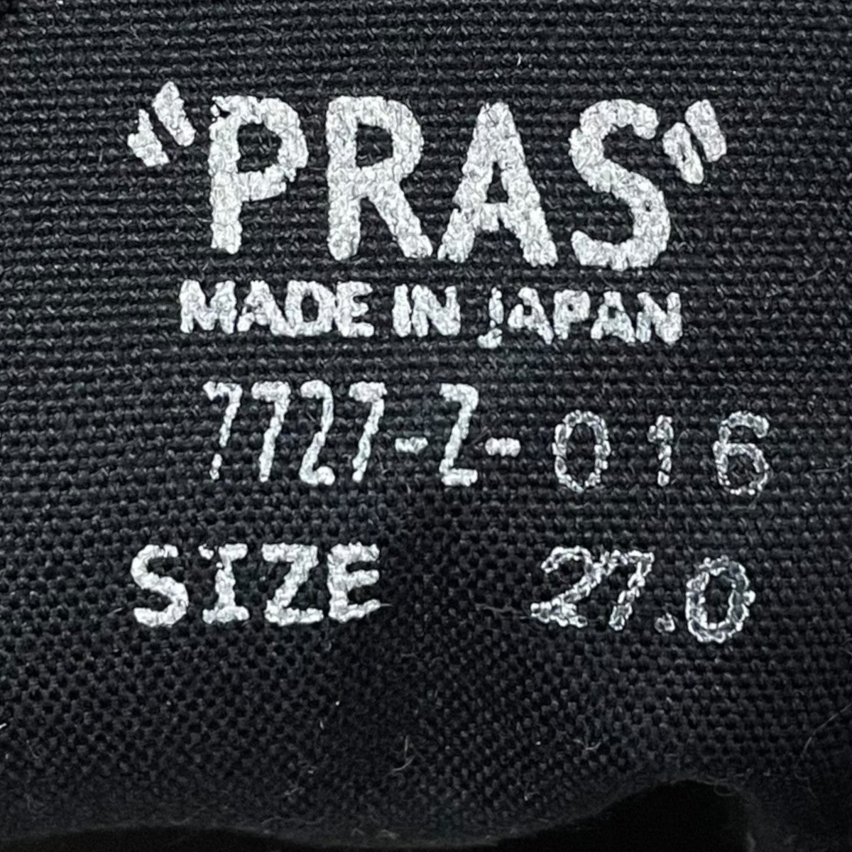 PRAS×ANACHRONORM スニーカー SHELLCAP LOW シェルキャップロウ ANPRAS-003 古着・中古-9枚目のアイテム画像