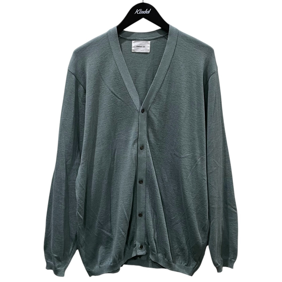 PORT BY ARK 20AW ハイゲージニットカーディガン High Gauge Knit Cardigan PO13-K001 古着・中古-1枚目のアイテム画像