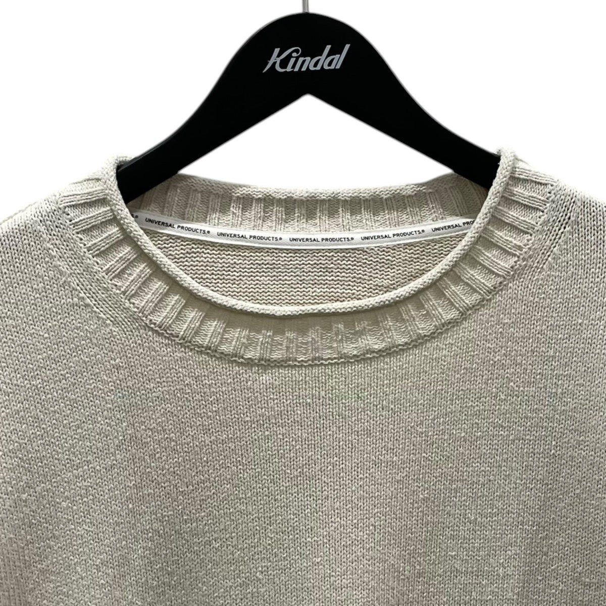 UNIVERSAL PRODUCTS． 24SS シルクニットセーター SILK CREW NECK KNIT シルククルーネックニット 241-60201 古着・中古-3枚目のアイテム画像