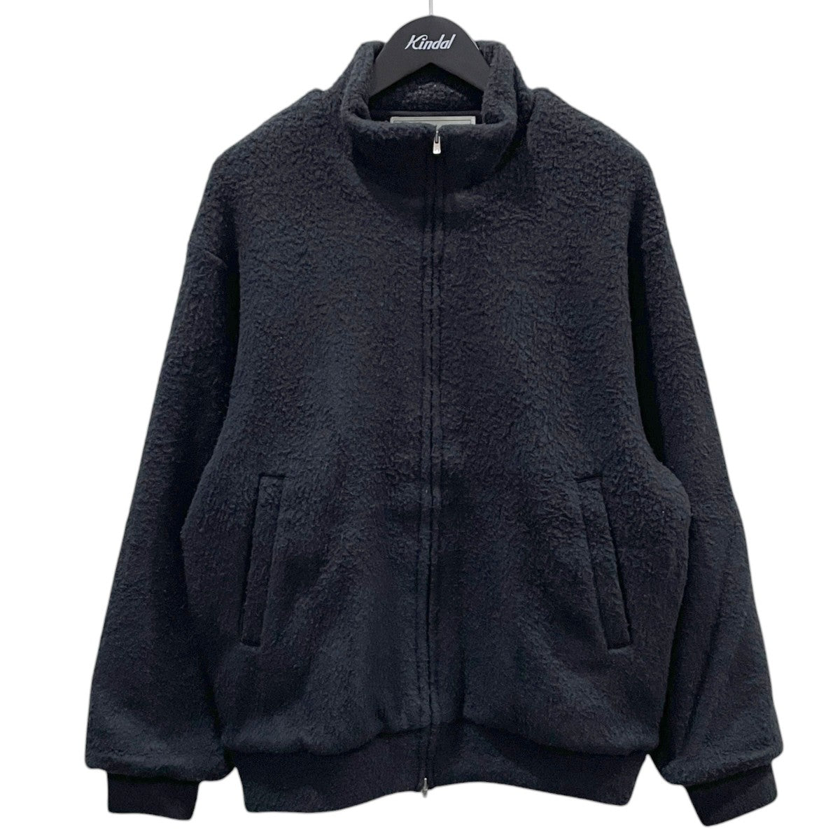24AW 加工ジップアップフリースジャケット WOOL SUPER140’s FLEECE TRACK JACKET ウールスーパー140’sフリーストラックジャケット GL15595