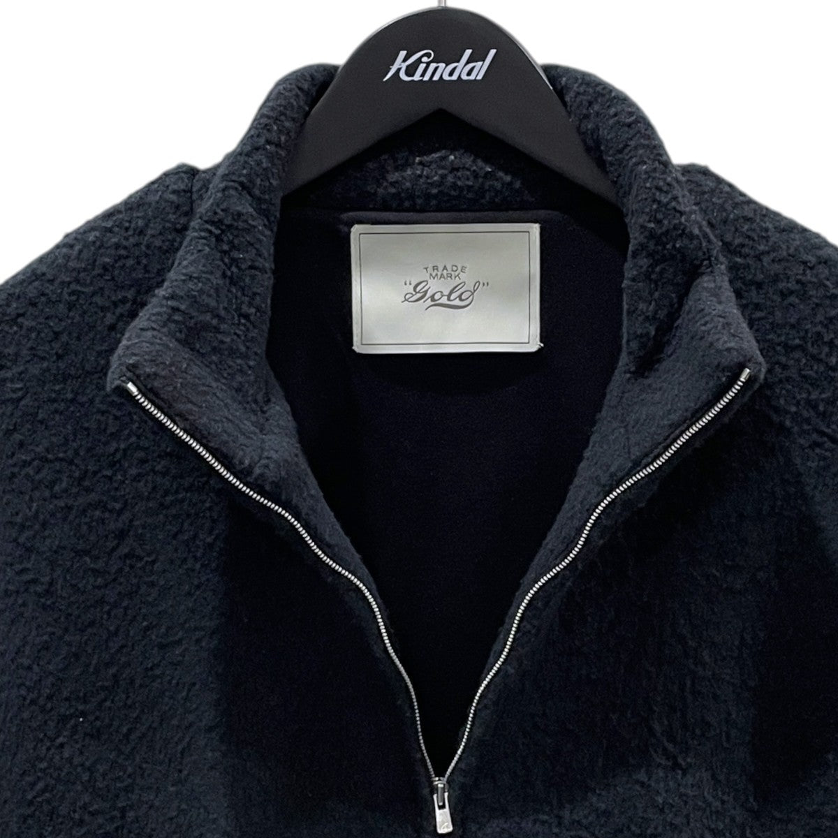 24AW 加工ジップアップフリースジャケット WOOL SUPER140’s FLEECE TRACK JACKET ウールスーパー140’sフリーストラックジャケット GL15595