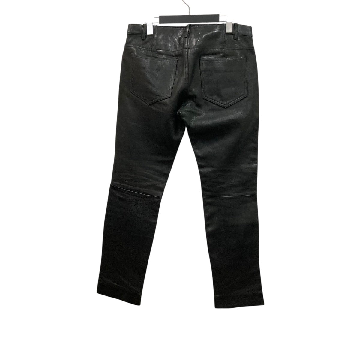 Martin Margiela 10 Slim Leather Schafleder PeauレザーパンツS30LA0082 古着・中古-2枚目のアイテム画像