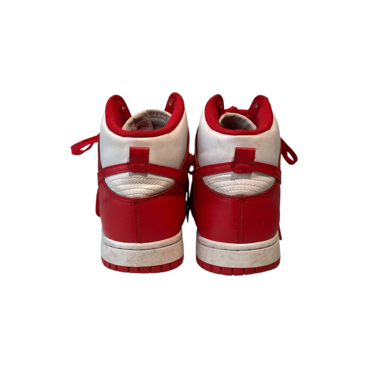 NIKE Dunk High Championship White and RedハイカットスニーカーDD1399-106 古着・中古-4枚目のアイテム画像