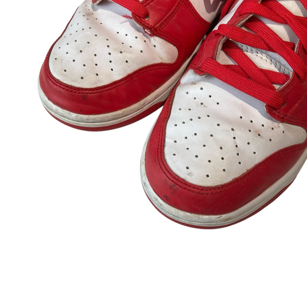 NIKE Dunk High Championship White and RedハイカットスニーカーDD1399-106 古着・中古-7枚目のアイテム画像