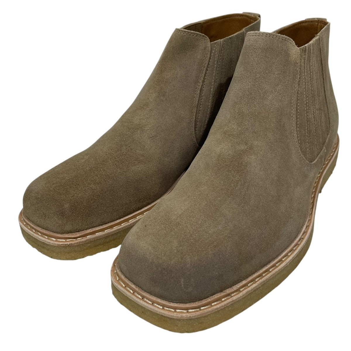 レザーショートブーツ NORWEGIAN WELT CHELSEA BOOT ／ Rough Out ノルウェイジャン ウェルト チェルシーブーツ ラフアウト OT327A