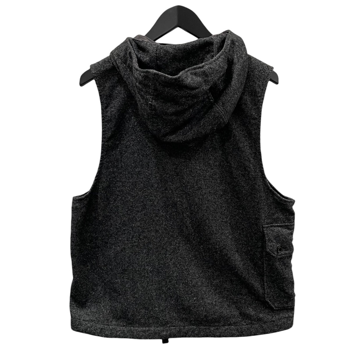 21AW フーデッドベスト Field Vest - Wool Blend Homespun フィールドベスト - ウールブレンド ホームスパン HJ241