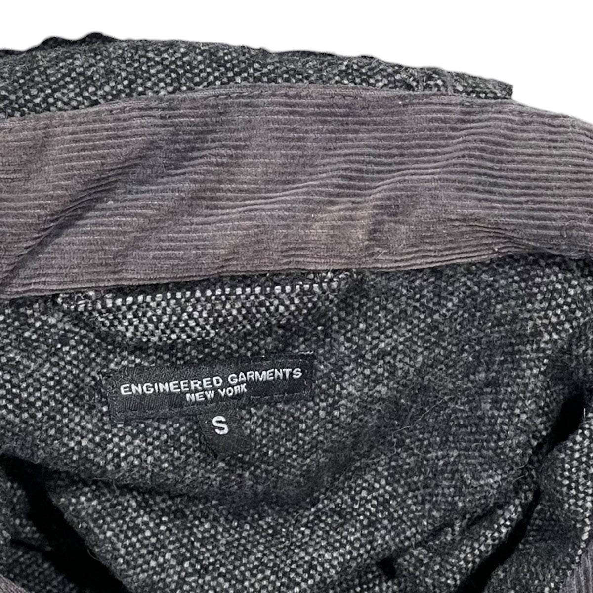21AW フーデッドベスト Field Vest - Wool Blend Homespun フィールドベスト - ウールブレンド ホームスパン HJ241