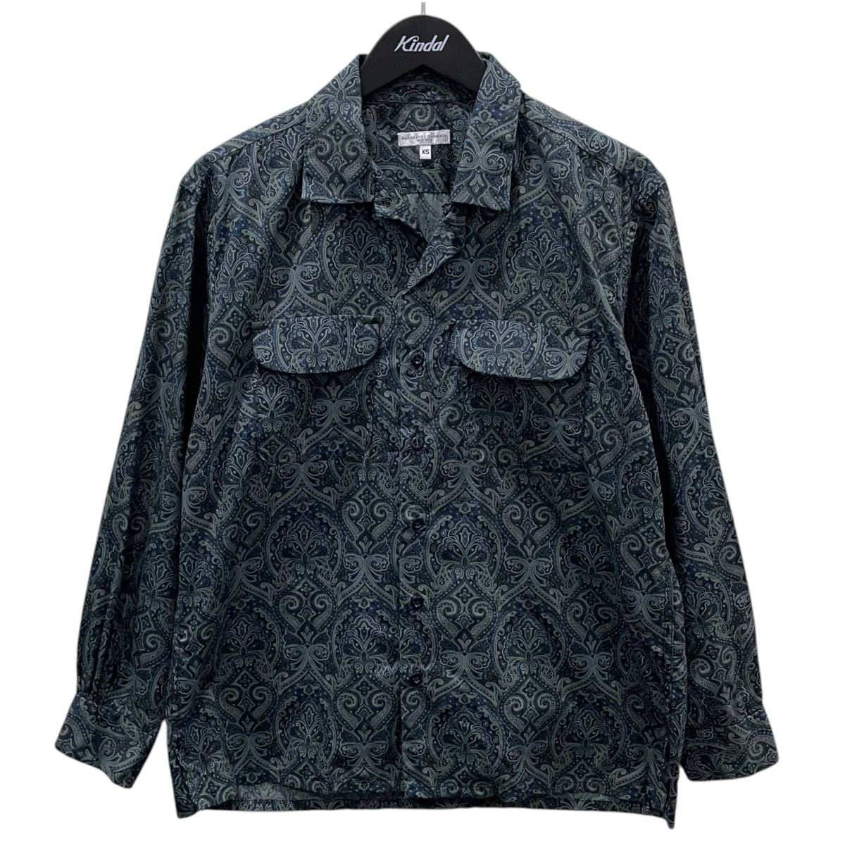 Engineered Garments 24SS ペイズリー柄オープンカラーシャツ Classic Shirt - Cotton Paisley Print クラシックシャツ コットンペイズリープリント OR021 古着・中古-1枚目のアイテム画像