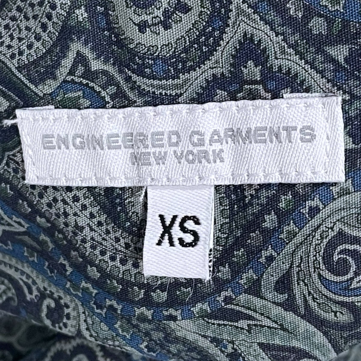 Engineered Garments 24SS ペイズリー柄オープンカラーシャツ Classic Shirt - Cotton Paisley Print クラシックシャツ コットンペイズリープリント OR021 古着・中古-5枚目のアイテム画像