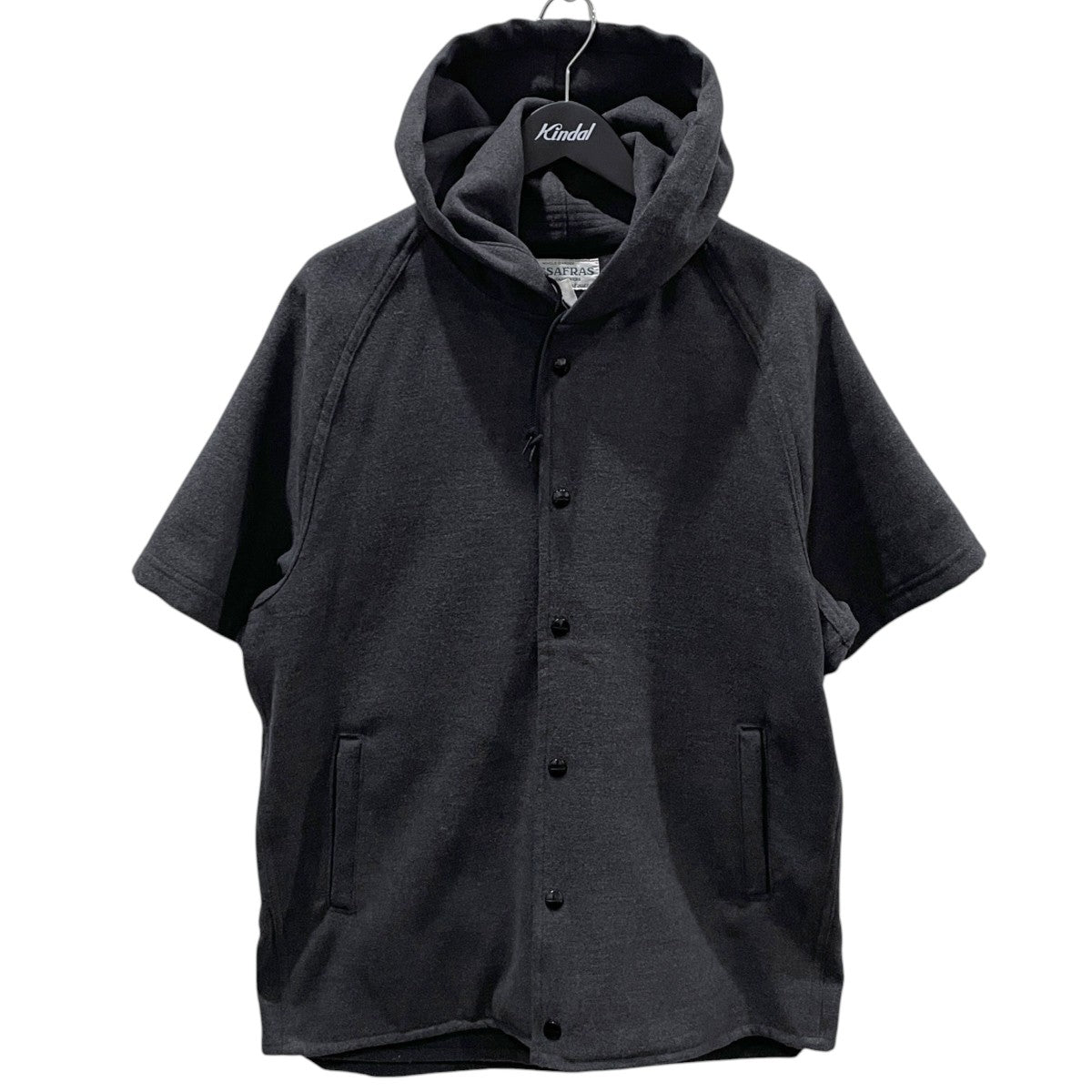 フーデッドフリース半袖ジャケット SEED BOMB BUD JACKET 1／2 シードボムバドジャケットハーフ