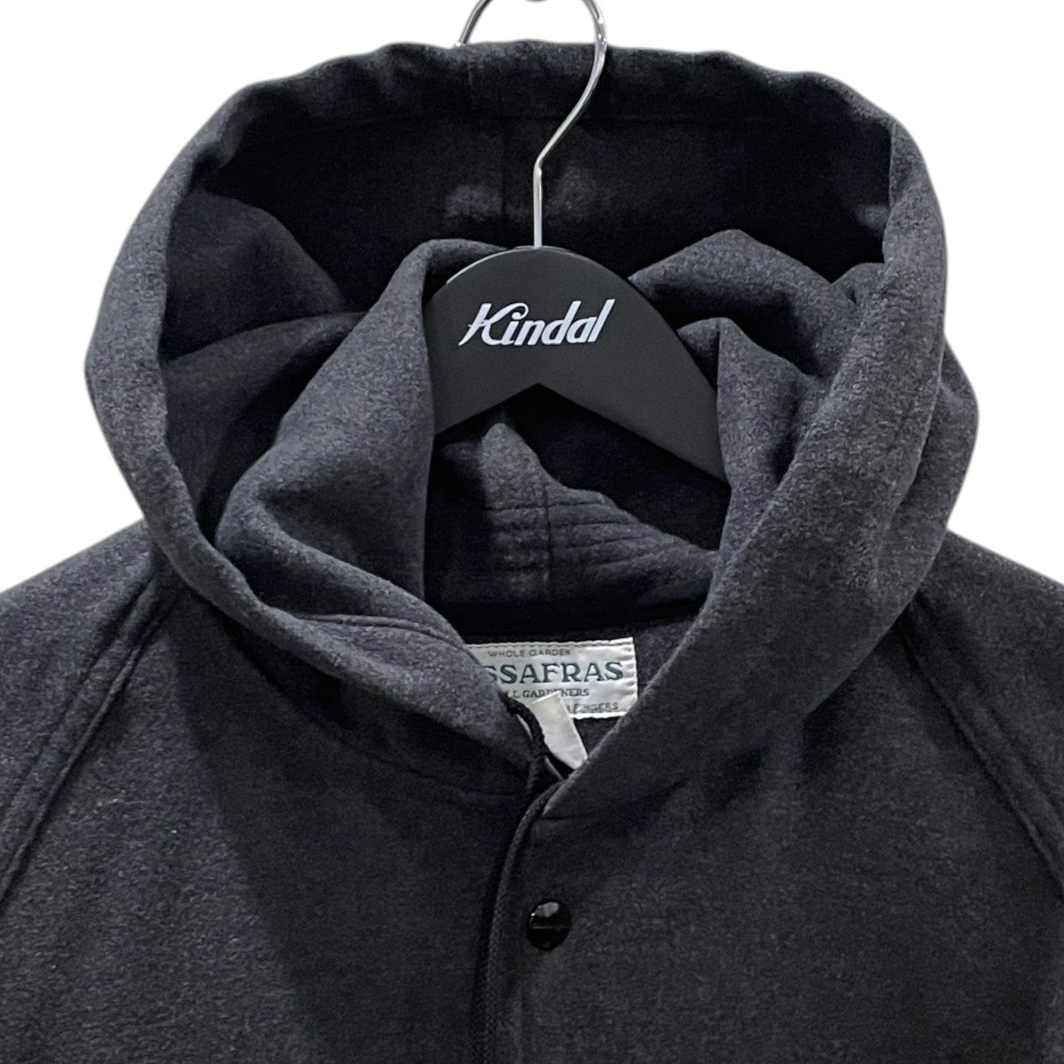 フーデッドフリース半袖ジャケット SEED BOMB BUD JACKET 1／2 シードボムバドジャケットハーフ