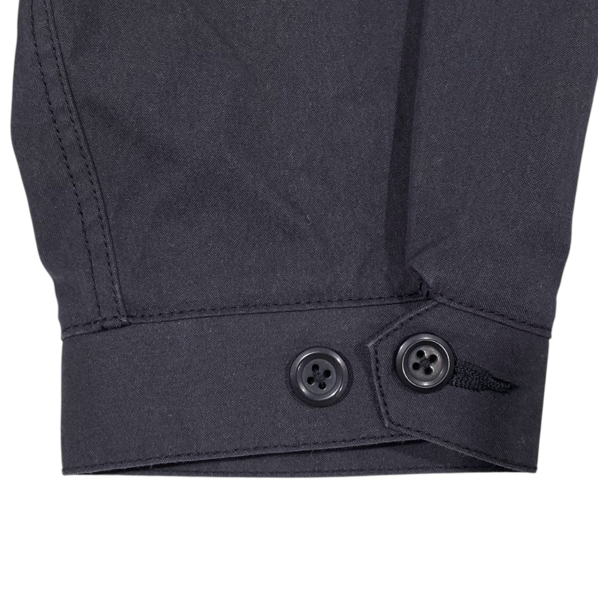 NIGEL CABOURN 25SS ジップアップジャケット CAPSLEEVE WAPPEN JACKET - COTTON NYLON PIN OX キャップスリーブ ワッペン ジャケット 8050-00-30001 古着・中古-5枚目のアイテム画像