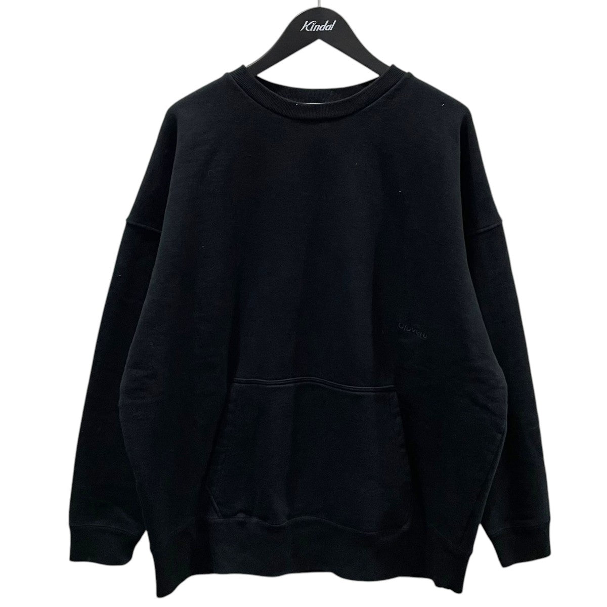 22AW 裏起毛スウェットトレーナー WIDE SWEAT CREW AOKI MUJI ワイドスウェットクルー アオキムジ CLFW-2302