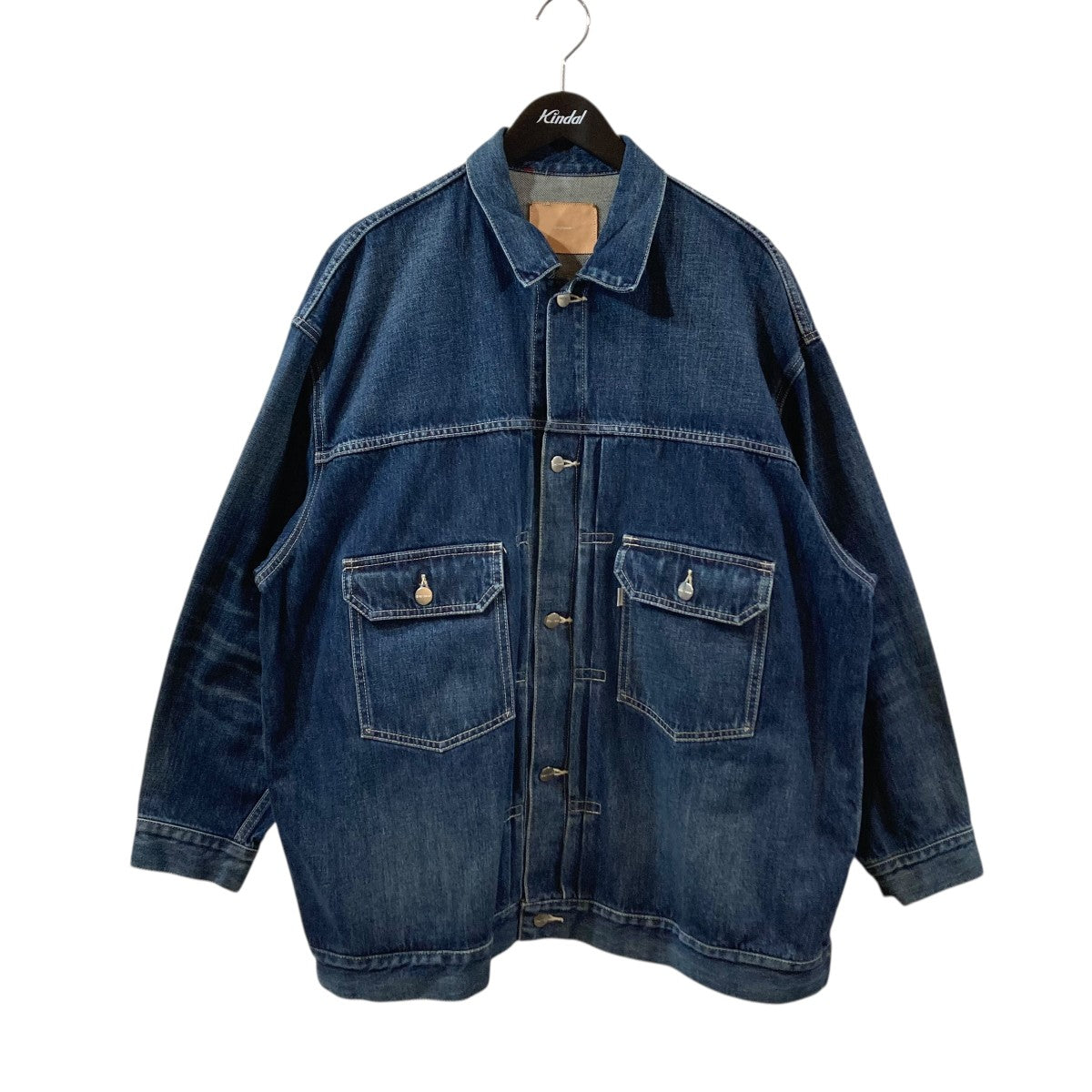 Graphpaper 24SSSelvage Denim JacketデニムジャケットGU241-30185DB 古着・中古-1枚目のアイテム画像