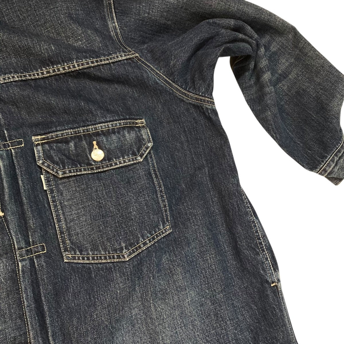 Graphpaper 24SSSelvage Denim JacketデニムジャケットGU241-30185DB 古着・中古-7枚目のアイテム画像