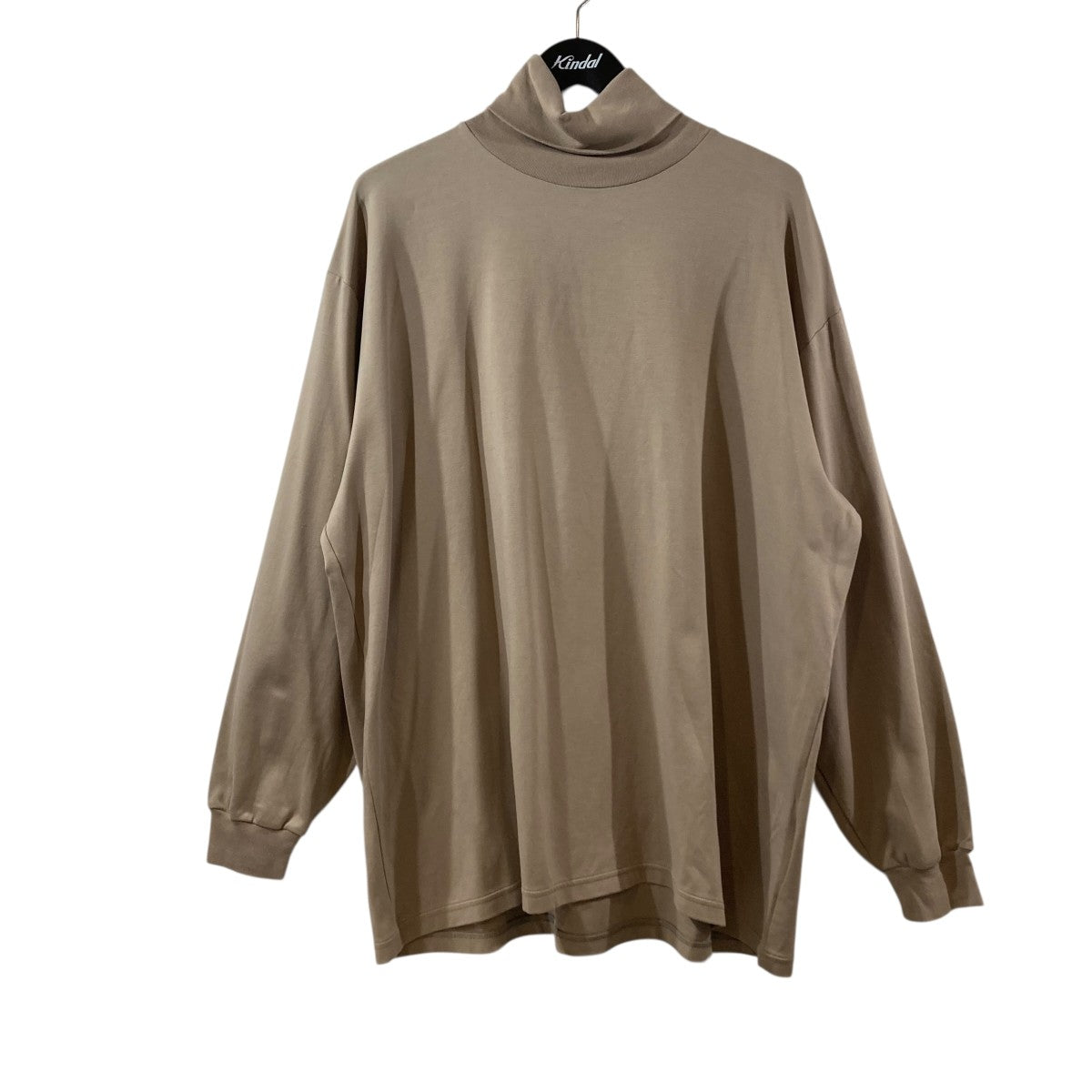 Graphpaper Brushed Mockrody High Neck L S Tee タートルネックカットソー GM253-70422 古着・中古-1枚目のアイテム画像