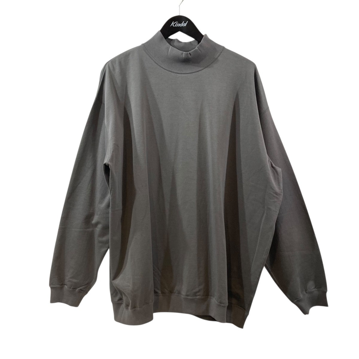Graphpaper Cotton Light Terry Mock Neck ハイネックカットソー GU243-70236 古着・中古-1枚目のアイテム画像