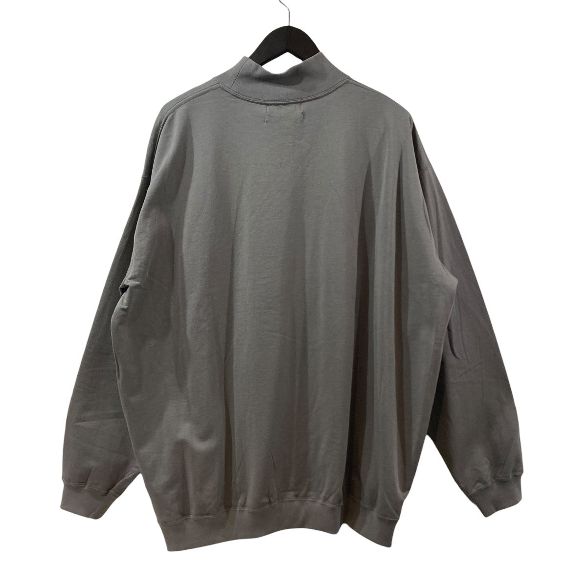 Graphpaper Cotton Light Terry Mock Neck ハイネックカットソー GU243-70236 古着・中古-2枚目のアイテム画像