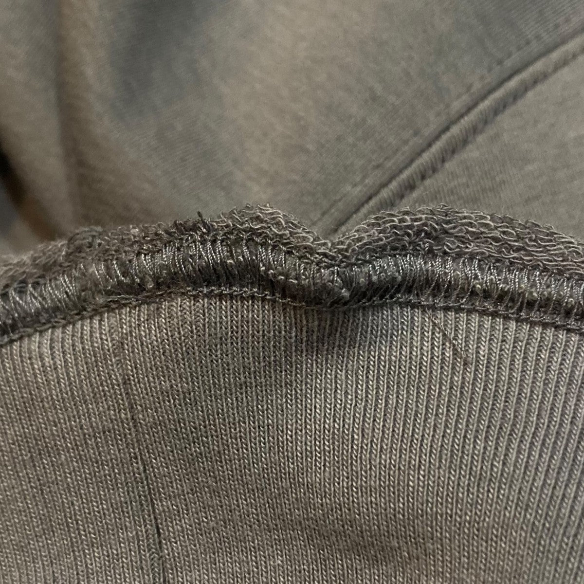 Graphpaper Cotton Light Terry Mock Neck ハイネックカットソー GU243-70236 古着・中古-6枚目のアイテム画像