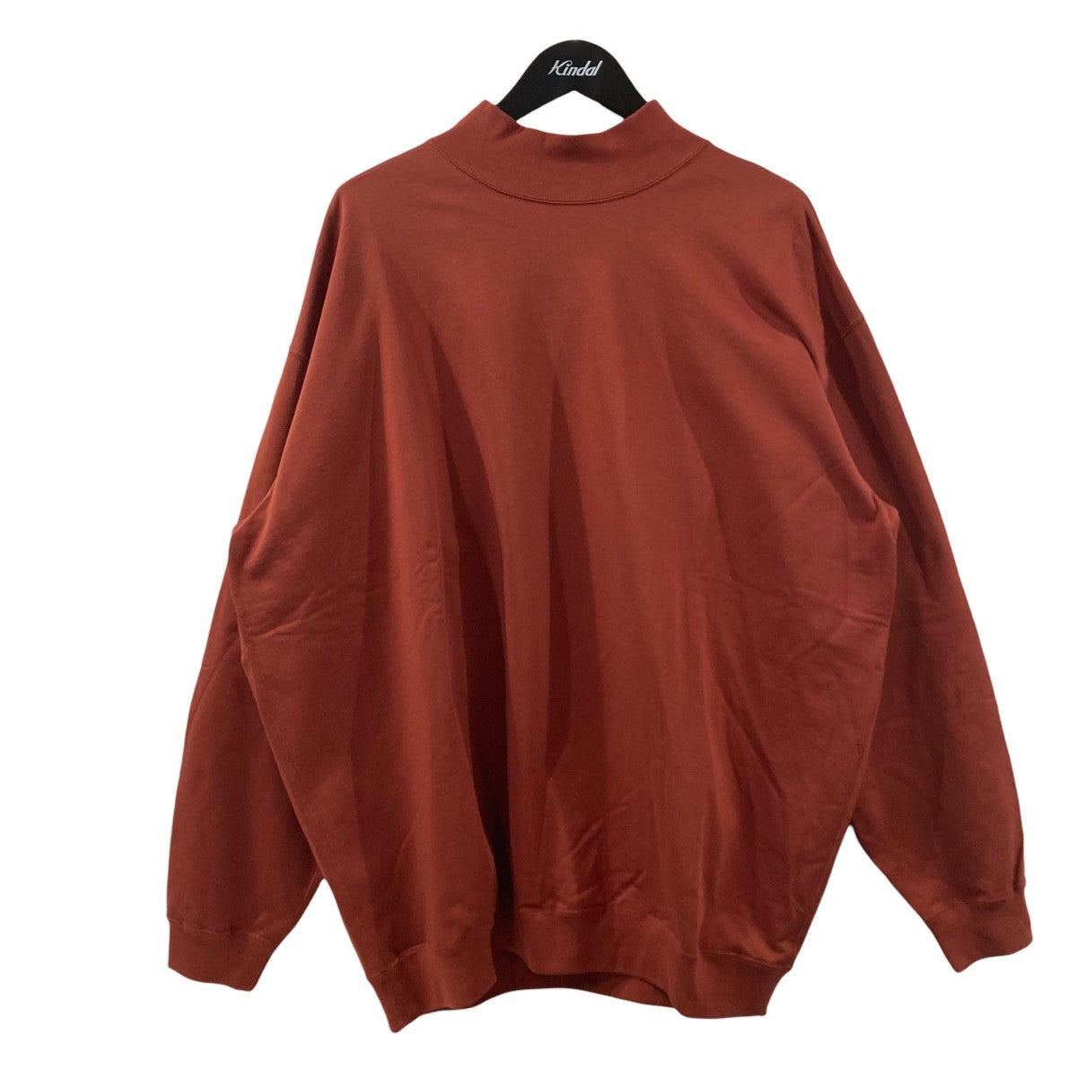 Graphpaper Cotton Light Terry Mock Neck ハイネックカットソー GU243-70236 古着・中古-1枚目のアイテム画像