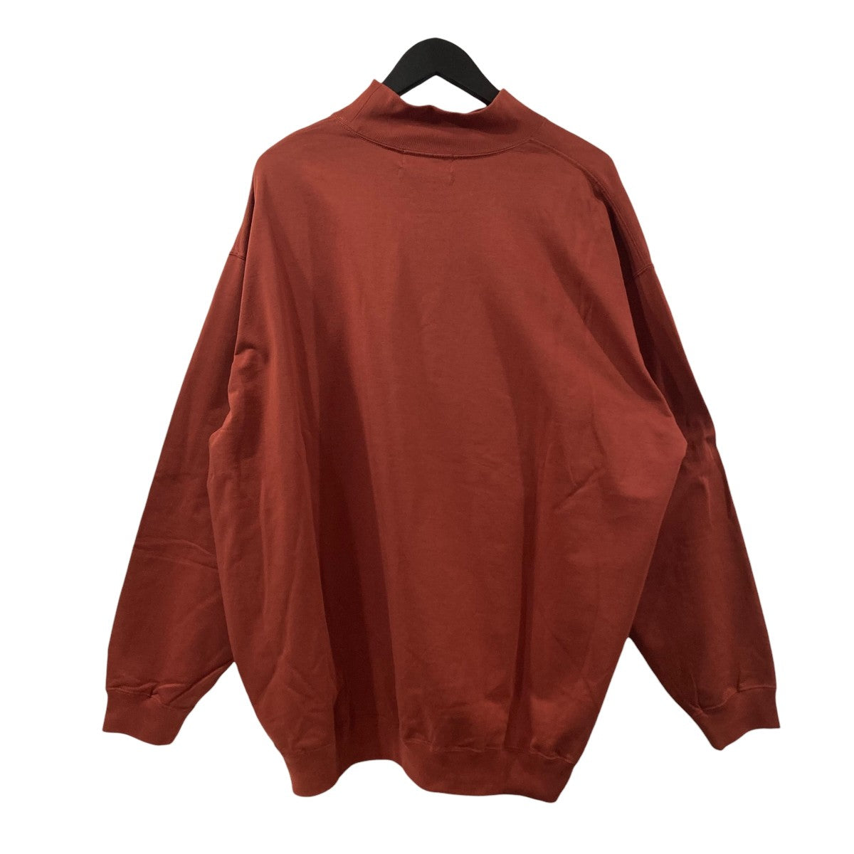 Graphpaper Cotton Light Terry Mock Neck ハイネックカットソー GU243-70236 古着・中古-2枚目のアイテム画像