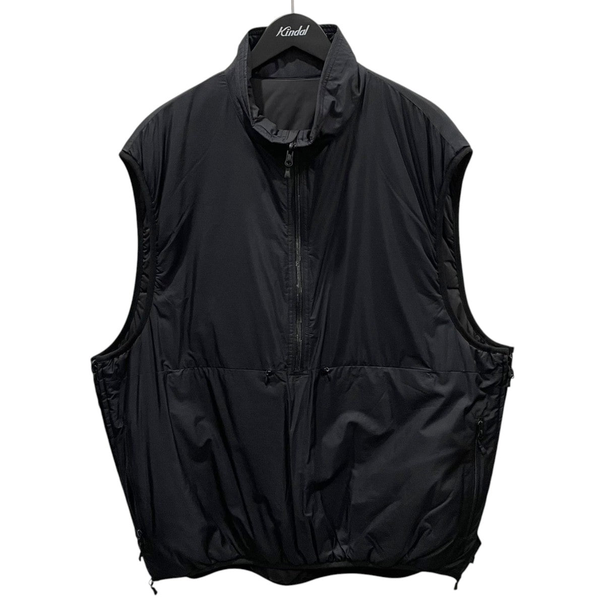 23AW リバーシブルプルオーバー中綿ベスト TECH REVERSIBLE PULLOVER PUFF VEST テック リバーシブル プルオーバー パフベスト BJ-23023W
