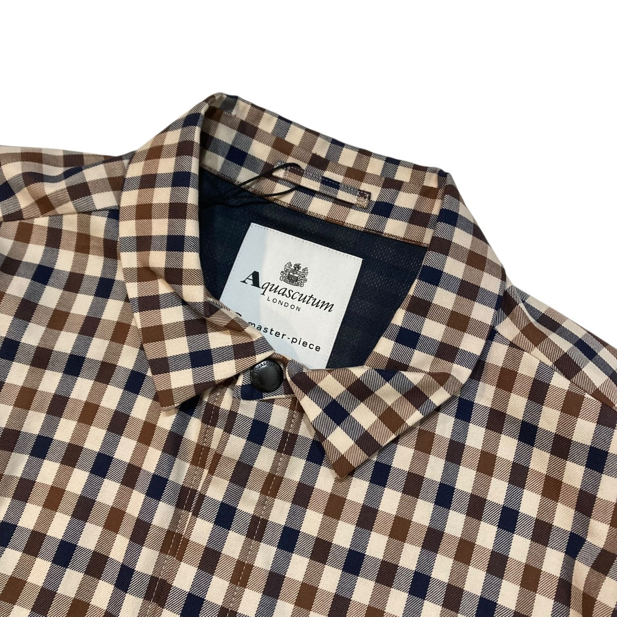 Aquascutum×master-piece シャツ828007aq2-3 古着・中古-3枚目のアイテム画像