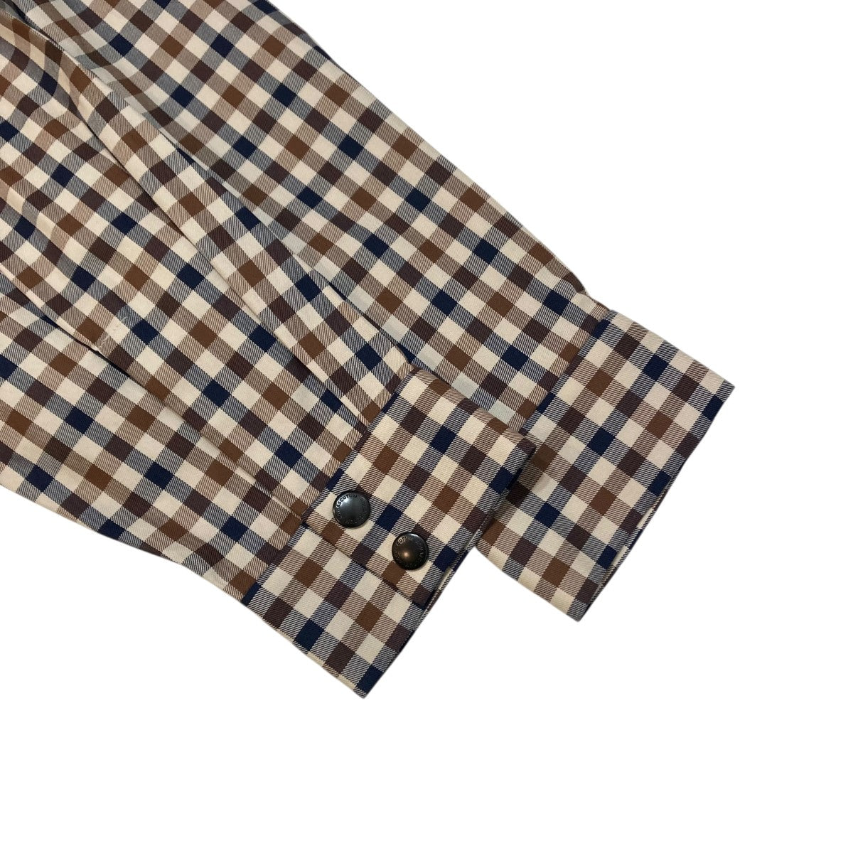 Aquascutum×master-piece シャツ828007aq2-3 古着・中古-4枚目のアイテム画像