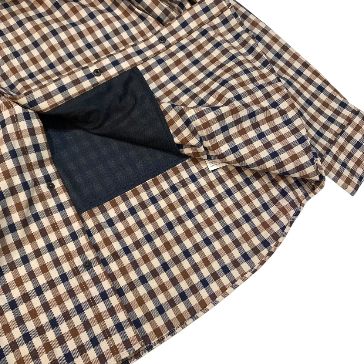 Aquascutum×master-piece シャツ828007aq2-3 古着・中古-5枚目のアイテム画像