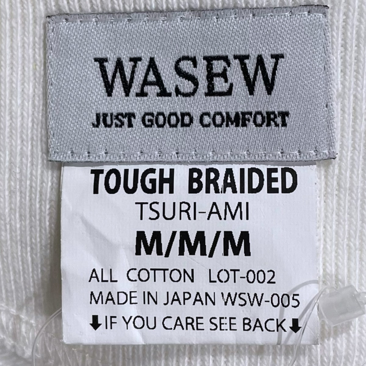 WASEW スウェットトレーナー TOUGH BRAIDED SWEAT SHIRT タフ ブレイデッド スウェットシャツ WSW-005-002 古着・中古-5枚目のアイテム画像