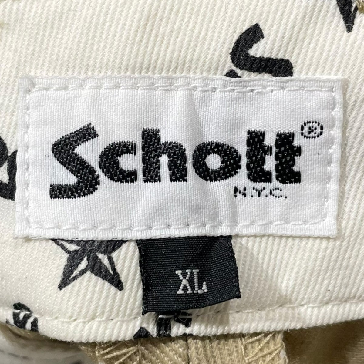 Schott 23SS タックパンツ TC DOUBLE PLEATED WIDE PANTS テトロン コットン プレーテッド ワイドパンツ 782-3910010 古着・中古-5枚目のアイテム画像