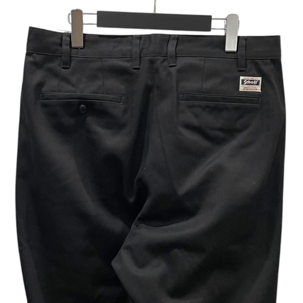 Schott 23SS タックパンツ TC DOUBLE PLEATED WIDE PANTS テトロン コットン プレーテッド ワイドパンツ 782-3910010 古着・中古-4枚目のアイテム画像