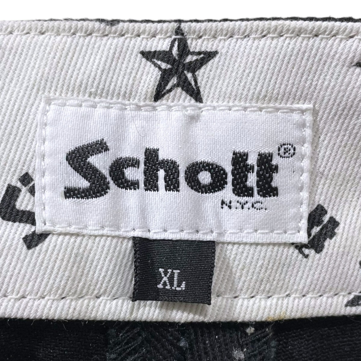 Schott 23SS タックパンツ TC DOUBLE PLEATED WIDE PANTS テトロン コットン プレーテッド ワイドパンツ 782-3910010 古着・中古-5枚目のアイテム画像