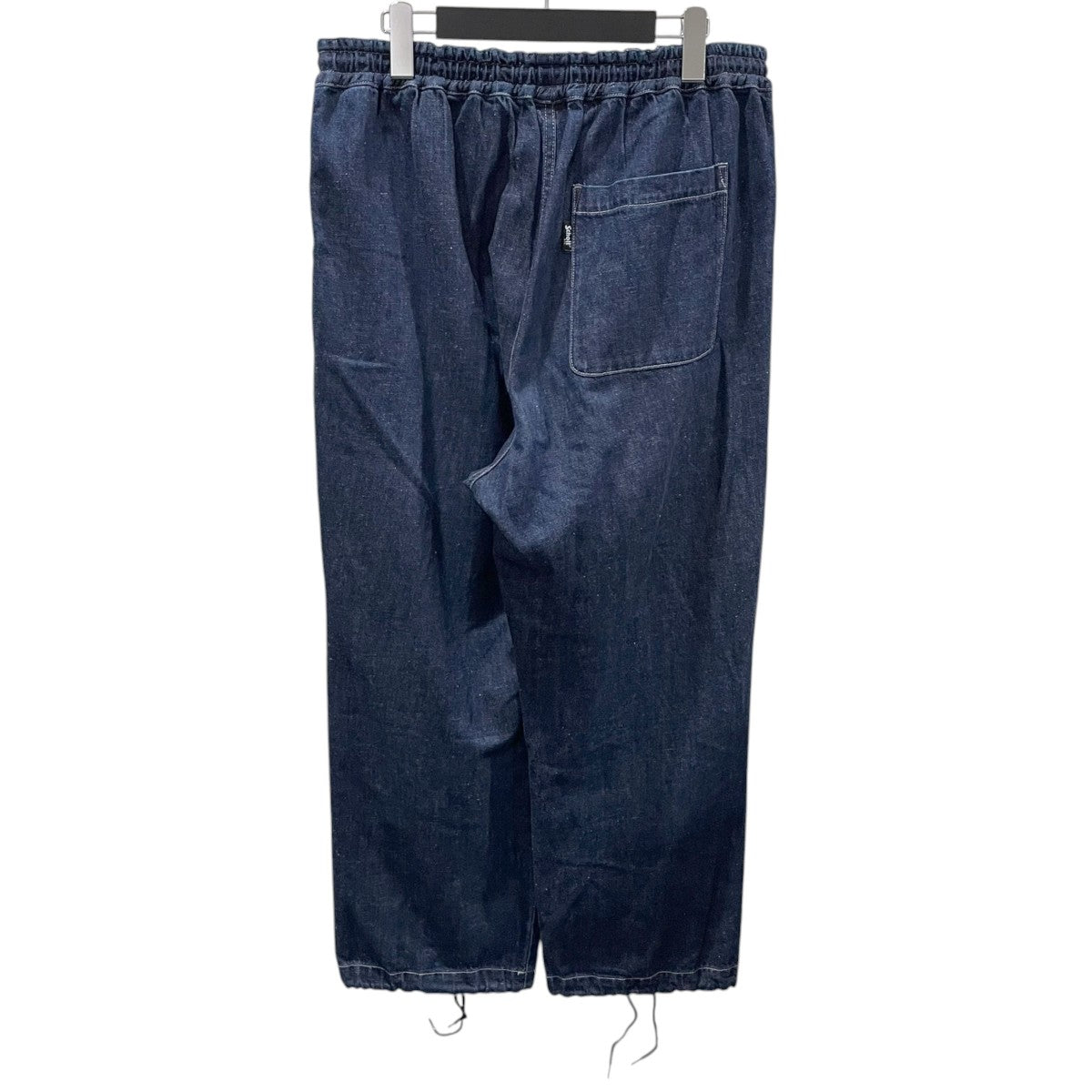 Schott 23SS コットンリネンデニムパンツ NEP DENIM OVER PANTS ネップデニム オーバーパンツ 782-3111006 古着・中古-2枚目のアイテム画像