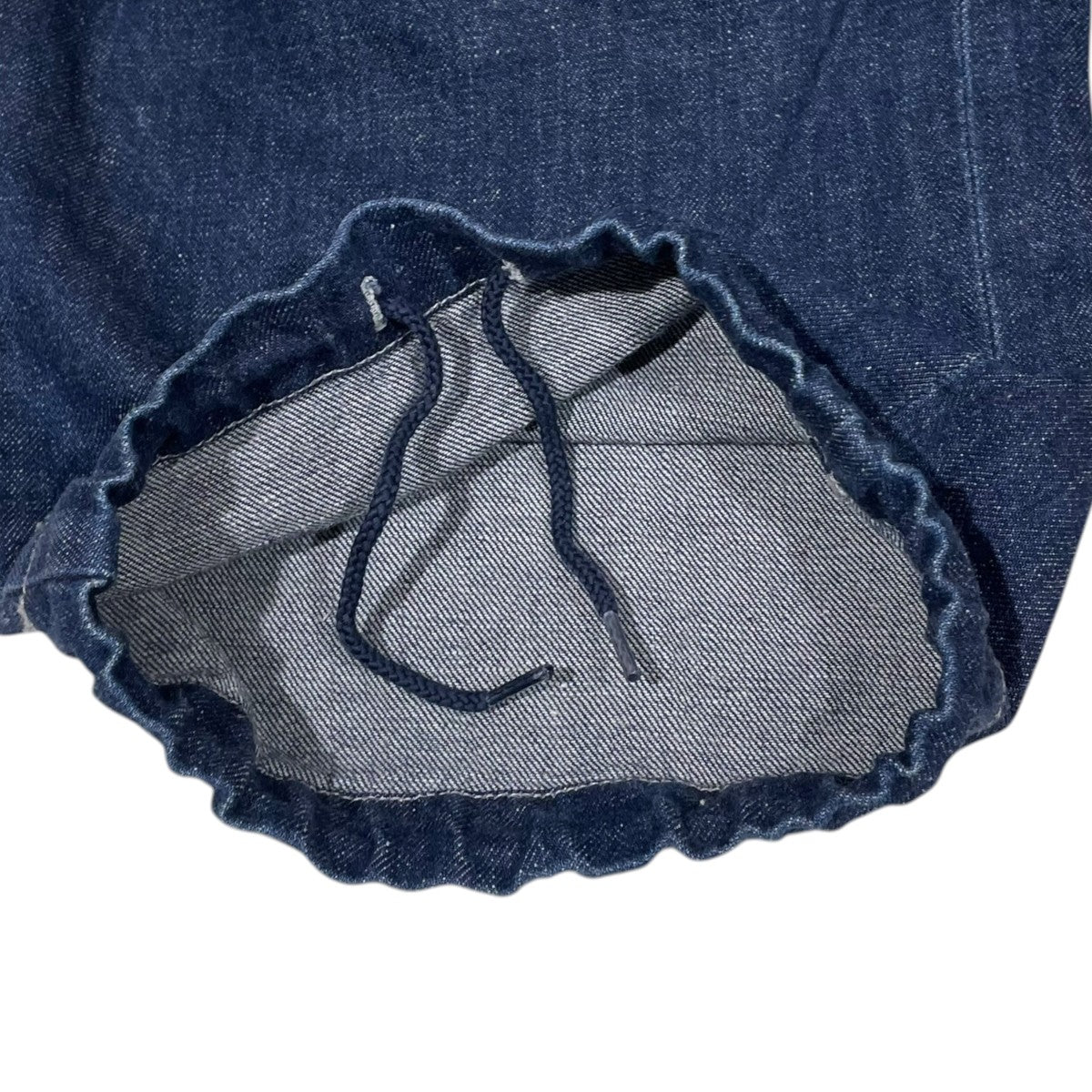 Schott 23SS コットンリネンデニムパンツ NEP DENIM OVER PANTS ネップデニム オーバーパンツ 782-3111006 古着・中古-4枚目のアイテム画像