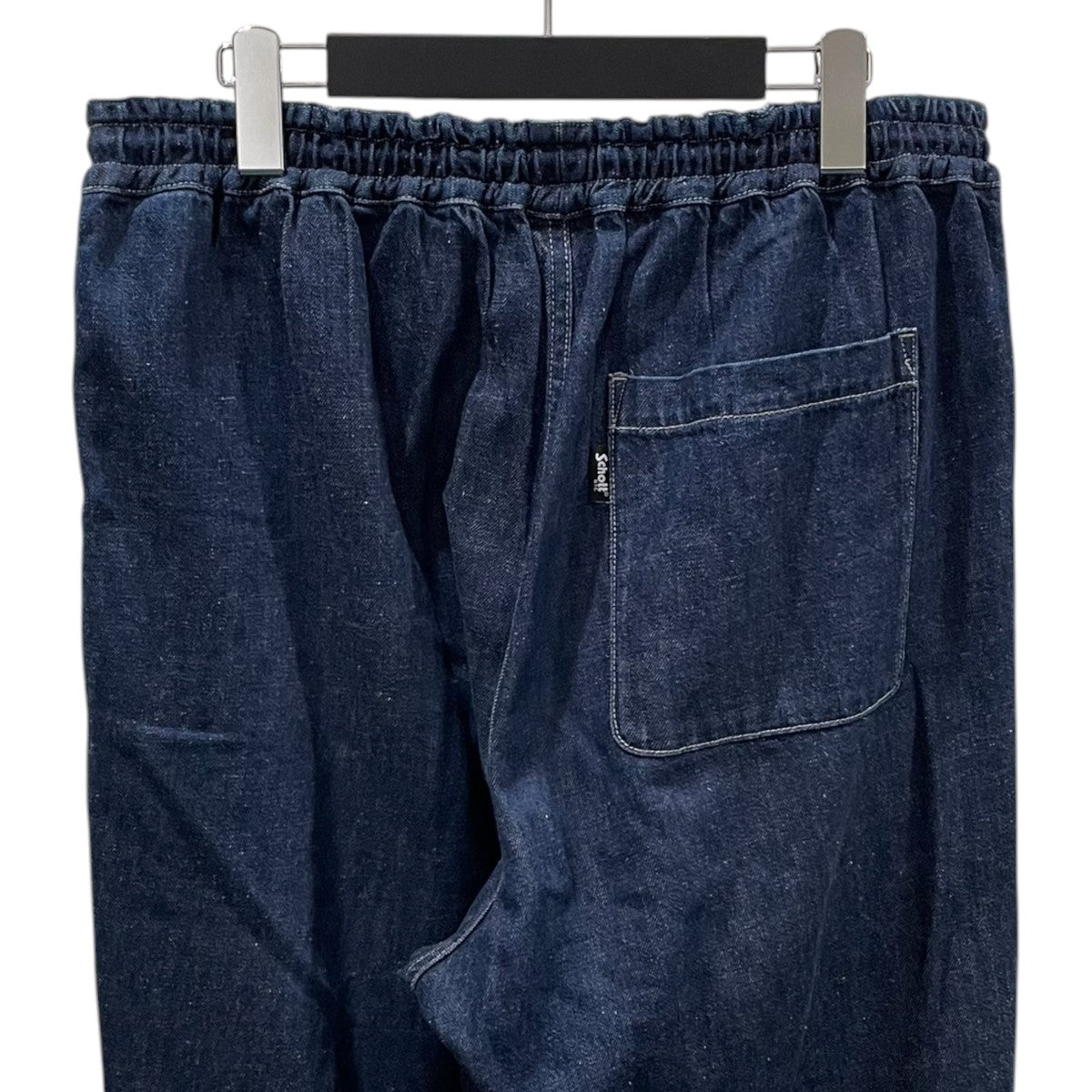 Schott 23SS コットンリネンデニムパンツ NEP DENIM OVER PANTS ネップデニム オーバーパンツ 782-3111006 古着・中古-6枚目のアイテム画像