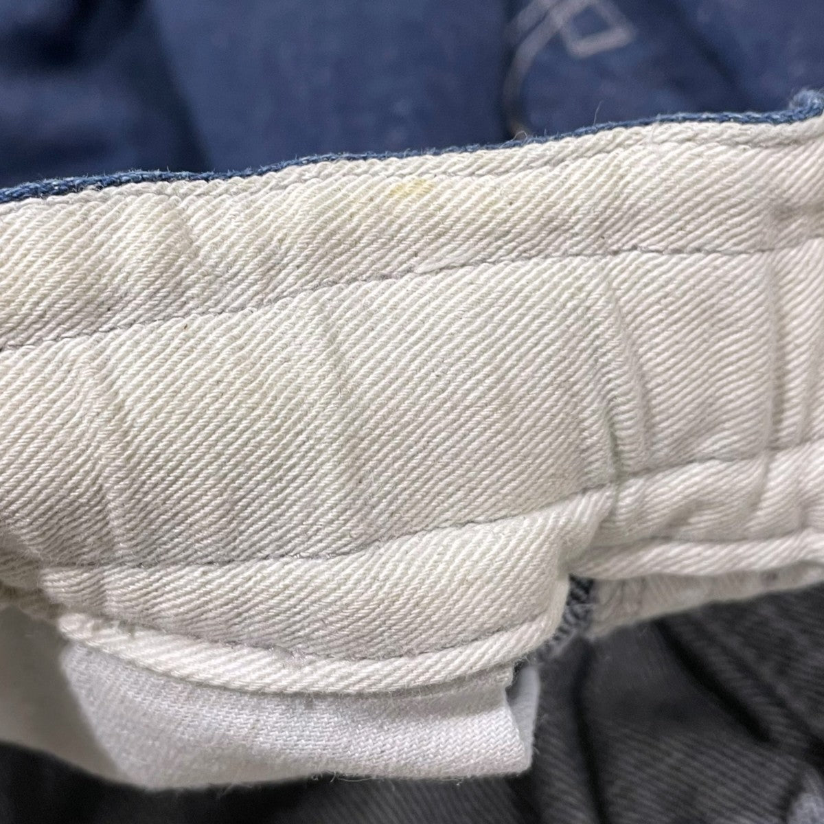 Schott 23SS コットンリネンデニムパンツ NEP DENIM OVER PANTS ネップデニム オーバーパンツ 782-3111006 古着・中古-8枚目のアイテム画像