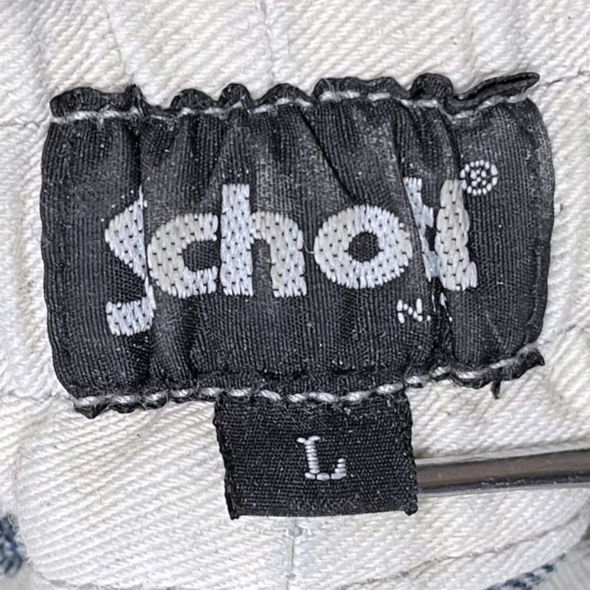 Schott 23SS コットンリネンデニムパンツ NEP DENIM OVER PANTS ネップデニム オーバーパンツ 782-3111006 古着・中古-9枚目のアイテム画像