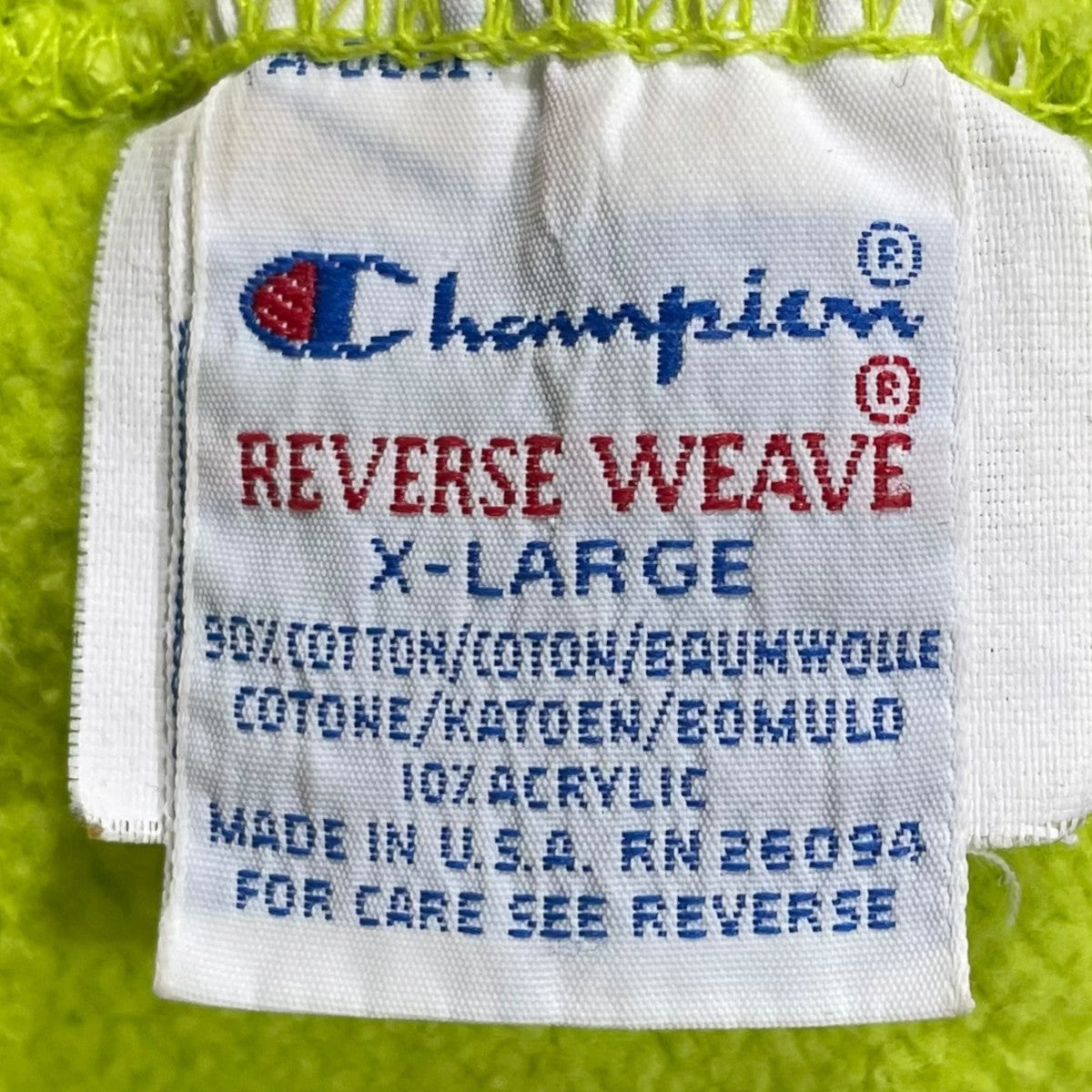 Champion(チャンピオン) 90s スウェットトレーナー REVERSE WEAVE