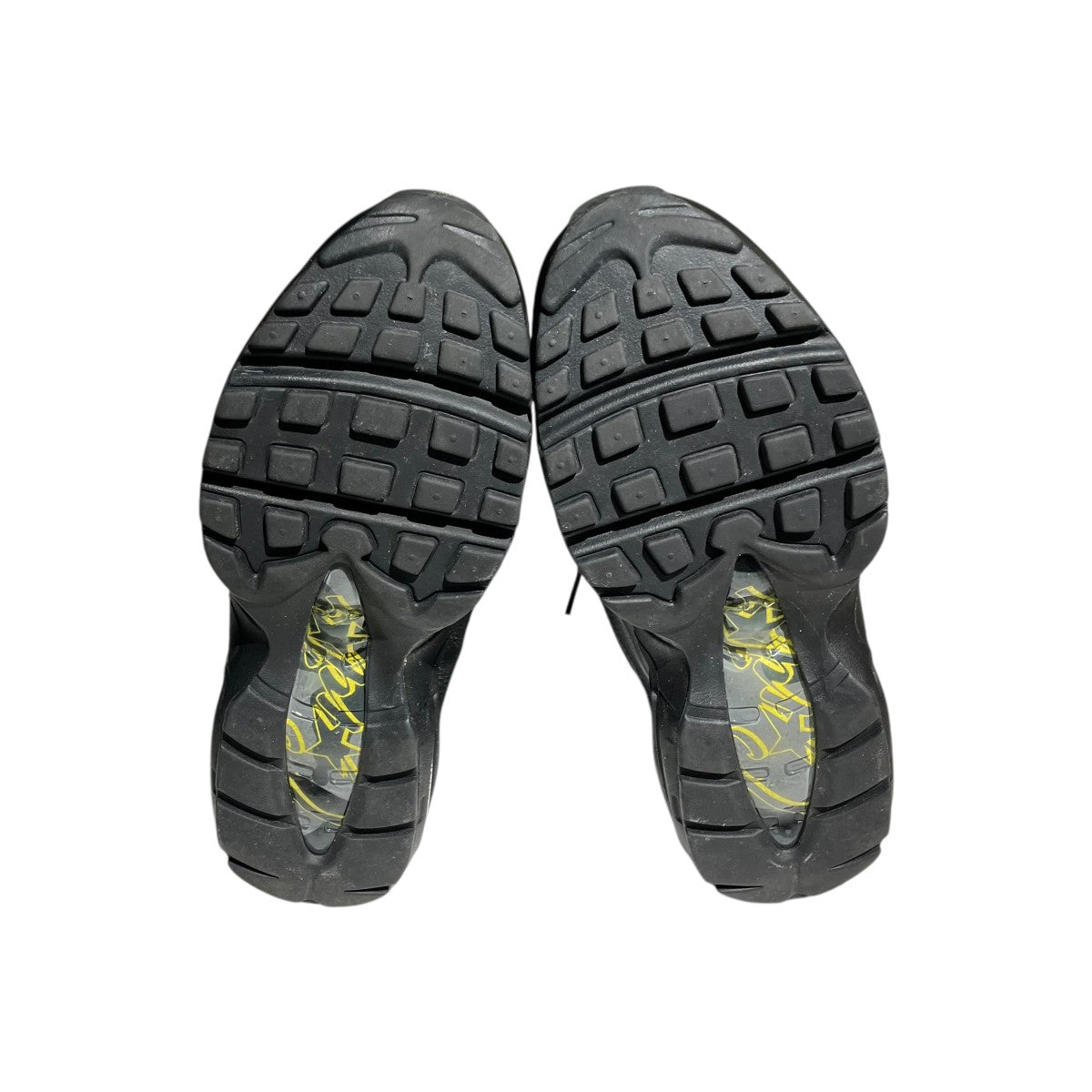 NIKE×CORTEIZ Air Max 95 Black and Tour YellowスニーカーFB2709-003 古着・中古-5枚目のアイテム画像
