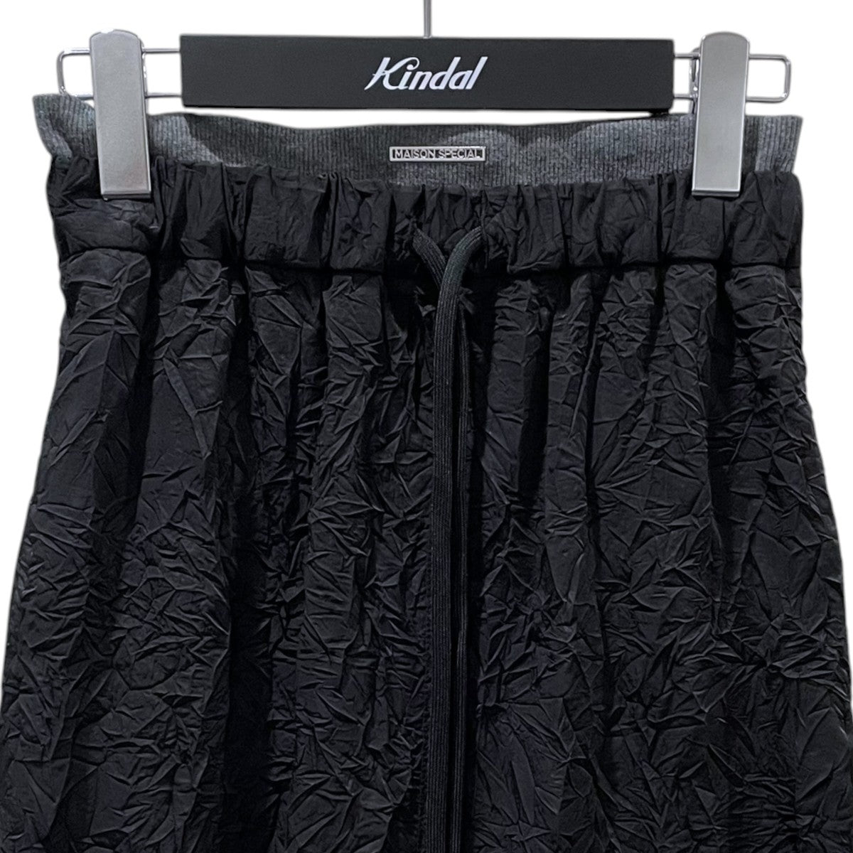MAISON SPECIAL(メゾンスペシャル) 24SS シワ加工ロングスカート
