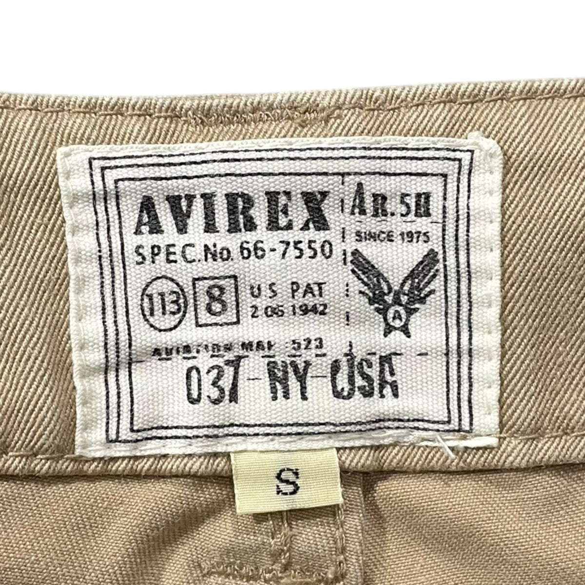 AVIREX エアロ カーゴパンツ AERO CARGO PANTS 6166112 古着・中古-7枚目のアイテム画像