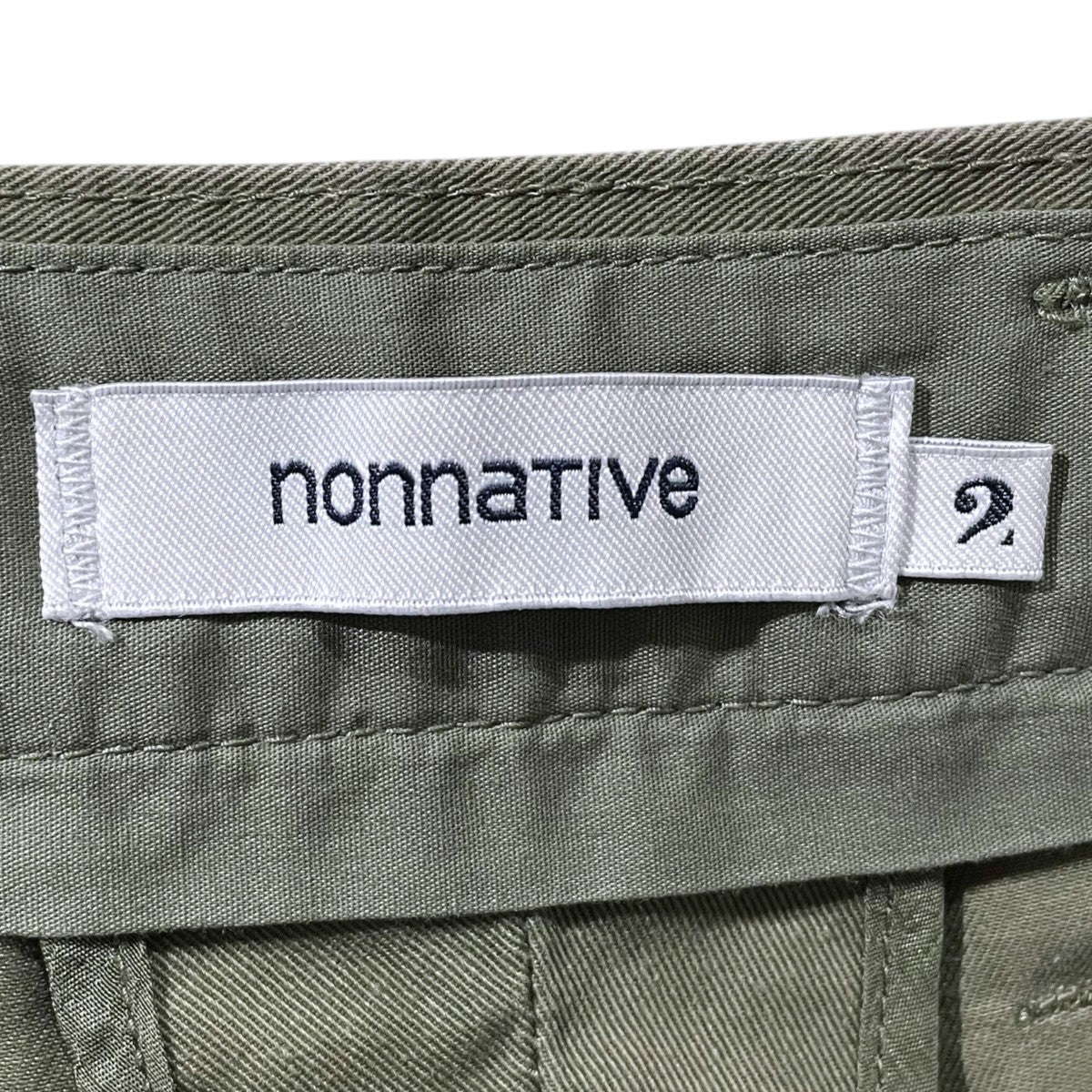 25SS タックハーフパンツ OFFICER CHINO SHORTS COTTON CHINO CLOTH オフィサー チノショーツ コットン チノクロス NN-P4617
