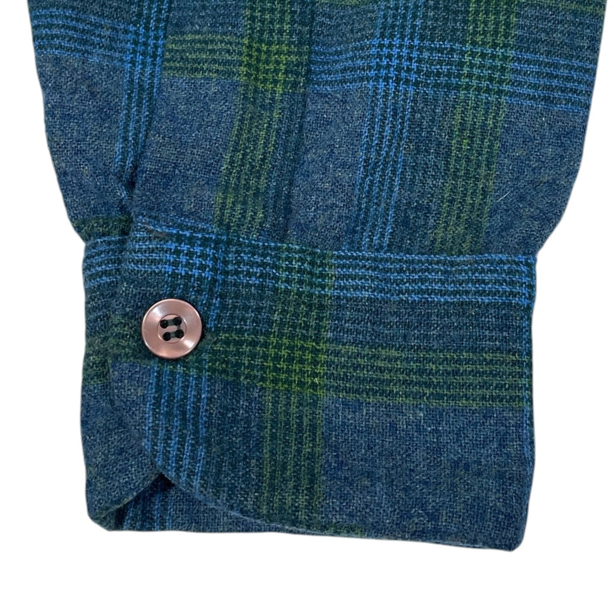 60〜70s オープンカラーチェック柄シャツ Wool Shirt Jacket ウールシャツジャケット