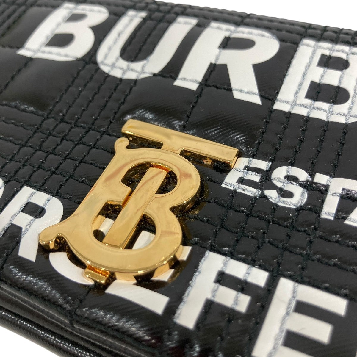 BURBERRY ホースフェリープリント キルティング ショルダーバッグ 古着・中古-8枚目のアイテム画像