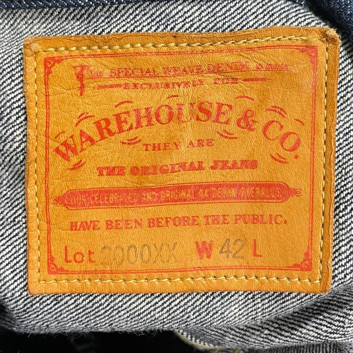 WAREHOUSE デニムジャケット 2000XX 古着・中古-8枚目のアイテム画像